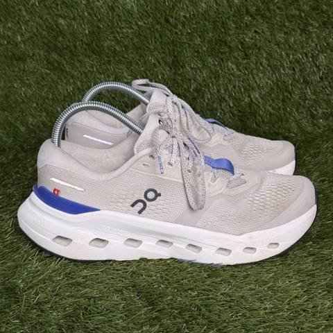 On Cloud Cloudrunner 3 Womens Size 9 Pearl White Blue Athletic Running Shoes