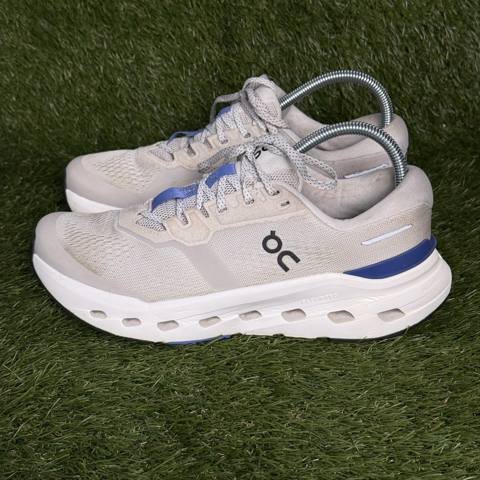 On Cloud Cloudrunner 3 Womens Size 9 Pearl White Blue Athletic Running Shoes photo 4