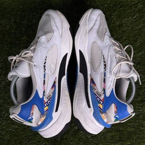 Puma RS-Fast Intl Game Mens Size 10.5 White Chunky Running Sneakers Shoes photo 6