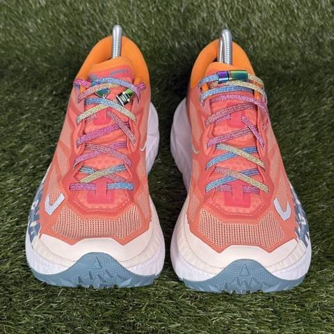 Hoka Mafate X Womens Size 10 B Feldspar Mountain Fog Trail Running Shoes photo 3