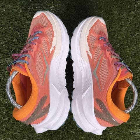 Hoka Mafate X Womens Size 10 B Feldspar Mountain Fog Trail Running Shoes photo 6