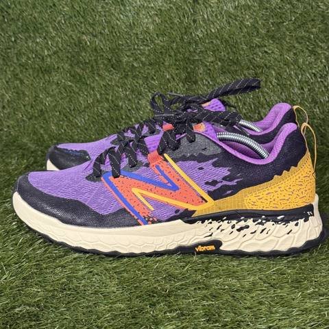 New Balance Fresh Foam X Hierro v7 Mens Size 12.5 Purple Vibram Trail Running photo 4