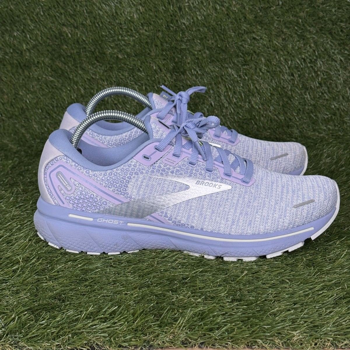 Brooks Ghost 14 Womens Size 11 Purple Road Running Shoes Sneakers 1203561B566
