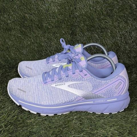 Brooks Ghost 14 Womens Size 11 Purple Road Running Shoes Sneakers 1203561B566 photo 3