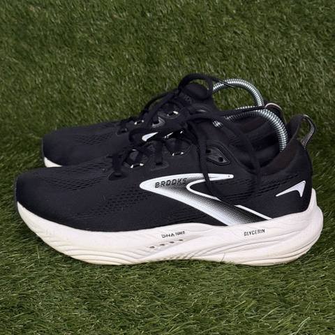 Brooks Glycerin 22 Womens Size 9 D Black White Cushioned Running Shoes Sneakers photo 4