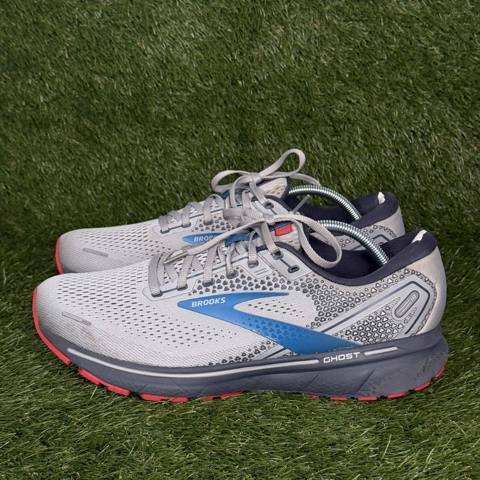 Brooks Ghost 14 Mens Size 12 Gray Blue Road Running Shoes Sneakers 1103691D078 photo 4