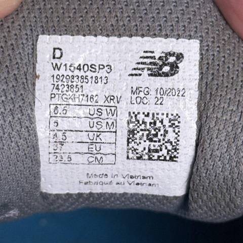 New Balance 1540 V3 Womens Size 6.5 D Gray Blue Mesh Running Shoes W1540SP3 photo 2