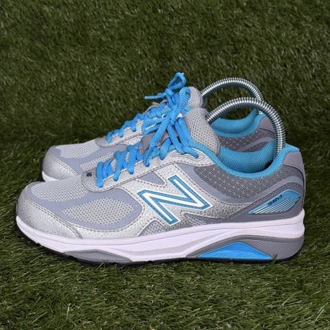 New Balance 1540 V3 Womens Size 6.5 D Gray Blue Mesh Running Shoes W1540SP3 photo 4