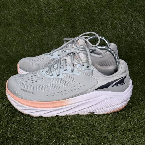 Altra Via Olympus 2 Womens Size 10.5 Gray Peach Max Cushion Road Running Shoes photo 3