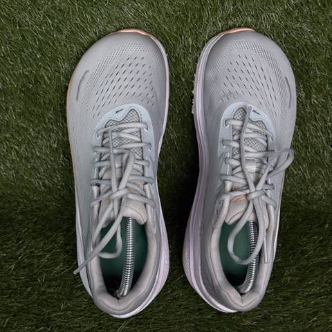 Altra Via Olympus 2 Womens Size 10.5 Gray Peach Max Cushion Road Running Shoes photo 7