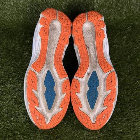 Asics Novablast 2 Mens Size 10.5 Black Blue Orange Running Shoes 1011B192 photo 7