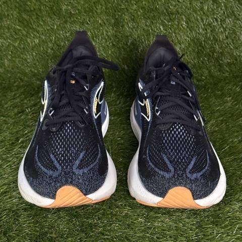 Brooks Glycerin GTS 22 Mens Size 13 2E Wide Black Blue Support Running Shoes photo 2