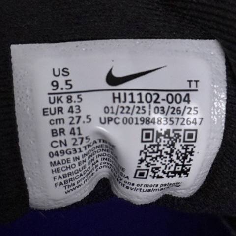 Nike Structure 26 Mens Size 9.5 White Black Blue ReactX Running Shoes HJ1102-004 photo 8