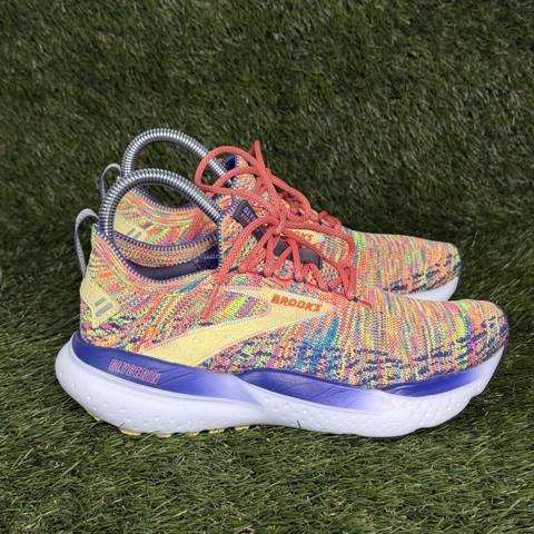 Brooks Glycerin StealthFit 21 Womens Size 6.5 Multi Color Running Shoes 1204101B