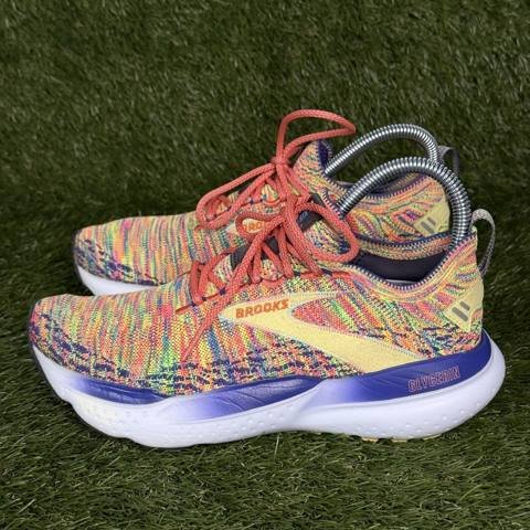 Brooks Glycerin StealthFit 21 Womens Size 6.5 Multi Color Running Shoes 1204101B photo 3