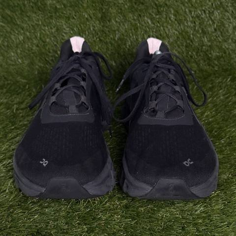 On Cloud Cloudmonster Mens Size 13 Black Max Cushion Running Walking Shoes photo 2