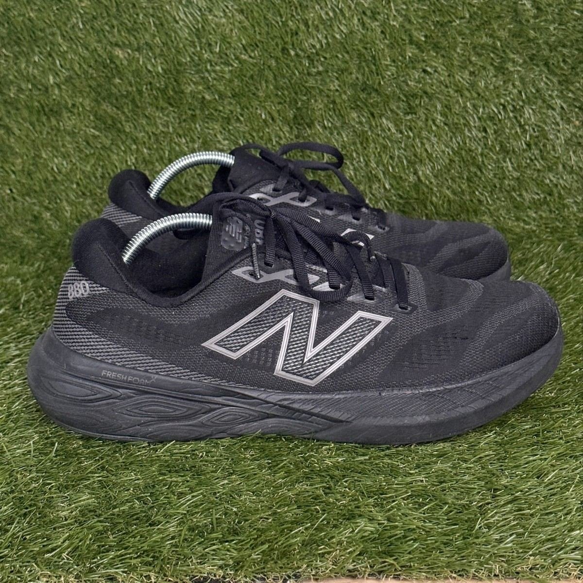 New Balance Fresh Foam X 880v15 Mens Size 12 Black Gray Running Shoes M880K15