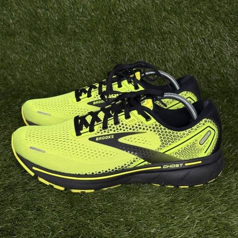 Brooks Ghost 14 Mens Size 11 Neon Yellow Green Road Running Shoes 1103691D770 photo 4