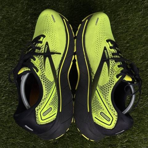 Brooks Ghost 14 Mens Size 11 Neon Yellow Green Road Running Shoes 1103691D770 photo 6