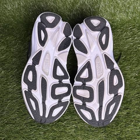 Hoka Bondi 8 Womens Size 7.5 D Wide Black White Max Cushion Running Shoes photo 7