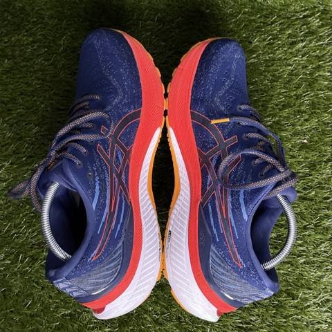 Asics Gel-Kayano 29 Mens Size 11 Blue Red Orange Stability Running Shoes photo 5