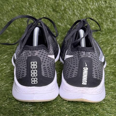 Nike Zoom Pegasus Turbo 2 Mens Size 12 Gray Black ZoomX Running Shoes AT2863-001 photo 4