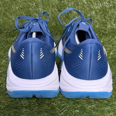 Asics Gel-Cumulus 28 Mens Size 14 Blue Gold Cushioned Running Shoes 1011C143 photo 4