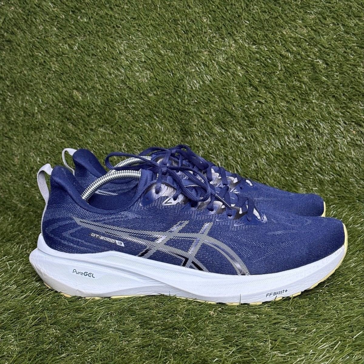 Asics GT-2000 13 Mens Size 12 Navy Blue Stability Running Shoes 1011B861