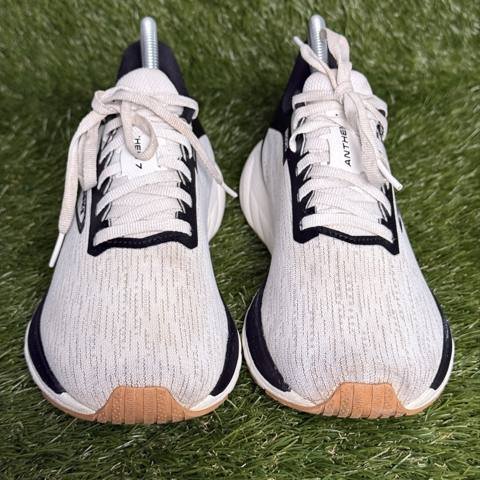 Brooks Anthem 7 Womens Size 8 B White Black Gum Running Shoes 1204281B121 photo 2