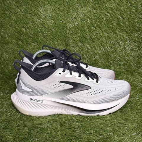Brooks Glycerin 23 Mens Size 9.5 D White Black Rust Max Cushion Running Shoes