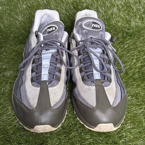 Nike Air Max 95 Essential Mens Size 13 Cargo Khaki Light Bone Shoes 749766-302 photo 2