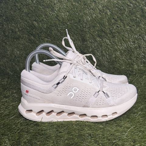 On Cloud Cloudsurfer 2 Womens Size 6.5 White Cushioned Running Shoes Sneakers