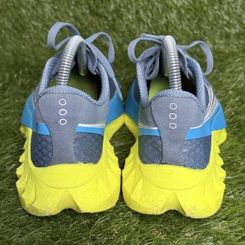 Saucony Hurricane 24 Womens Size 9 Blue Citron Max Support Running Shoes S10933 photo 4