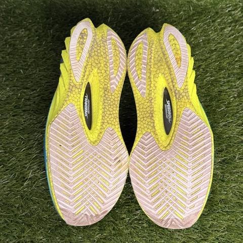 Saucony Hurricane 24 Womens Size 9 Blue Citron Max Support Running Shoes S10933 photo 7