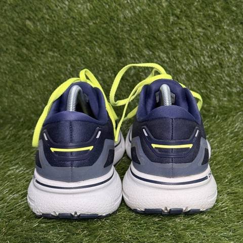 Brooks Ghost 15 Mens Size 11.5 D Navy Neon Cushioned Running Shoes 1103931D429 photo 4