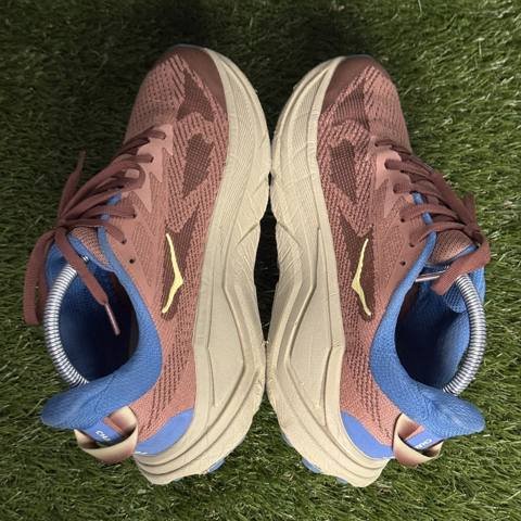 Hoka Challenger 8 Mens Size 8 D Mauve Blue Trail Running Shoes 1166716 photo 5
