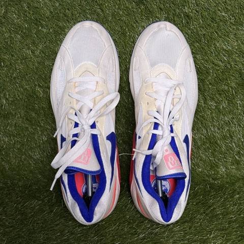 Nike Air Max 180 OG Ultramarine Mens Size 13 White Blue Solar Red 615287-100 photo 6