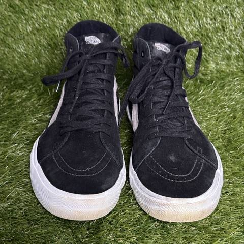 Vans Sk8-Hi Pro BMX Mens Size 11 Black Gray Suede High Top Skate Shoes photo 2