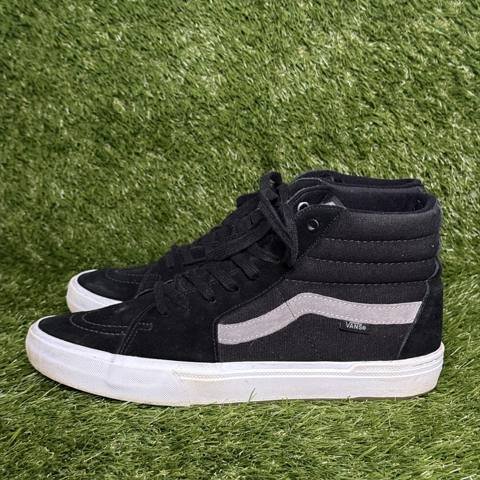 Vans Sk8-Hi Pro BMX Mens Size 11 Black Gray Suede High Top Skate Shoes photo 3