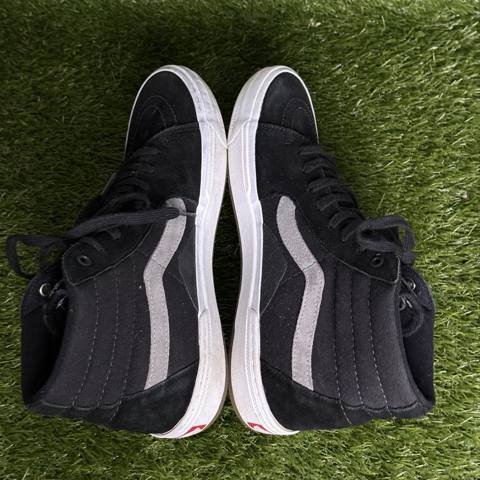 Vans Sk8-Hi Pro BMX Mens Size 11 Black Gray Suede High Top Skate Shoes photo 5