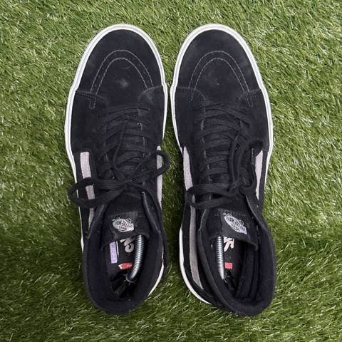 Vans Sk8-Hi Pro BMX Mens Size 11 Black Gray Suede High Top Skate Shoes photo 6