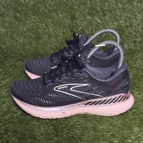 Brooks Glycerin GTS 19 Womens Size 6.5 B Black Pink Cushioned Running Shoes photo 3