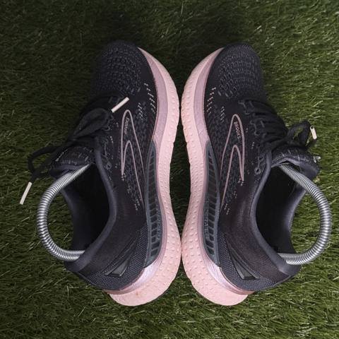 Brooks Glycerin GTS 19 Womens Size 6.5 B Black Pink Cushioned Running Shoes photo 5