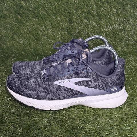 Brooks Launch 8 Womens Size 8.5 B Gray Lilac Lightweight Running Shoes photo 3