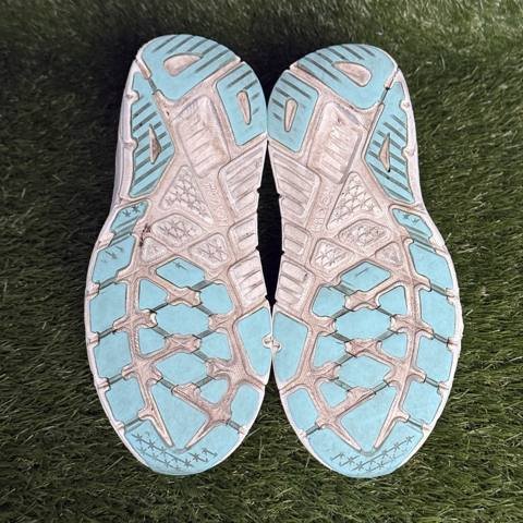 Hoka Arahi 7 Womens Size 7.5 B White Light Blue Stability Running Shoes 1147851 photo 7