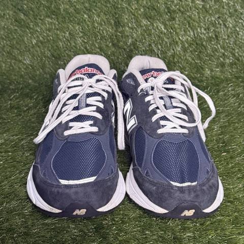 New Balance 990v3 Made in USA Mens Size 11 2E Wide Navy Suede Sneakers M990NV3 photo 2