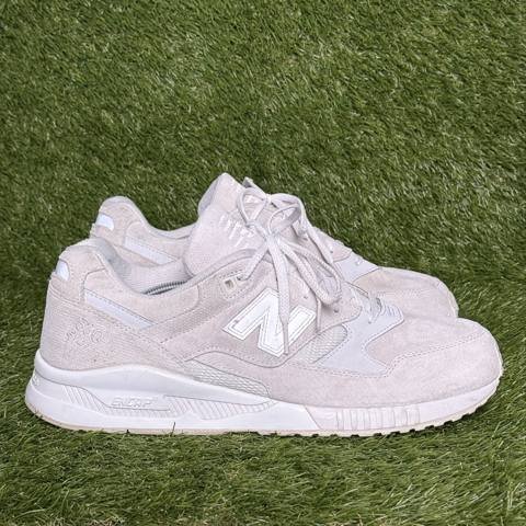 New Balance 530 Mens Size 13 D White Beige Suede Mesh Sneakers M530AW 2016
