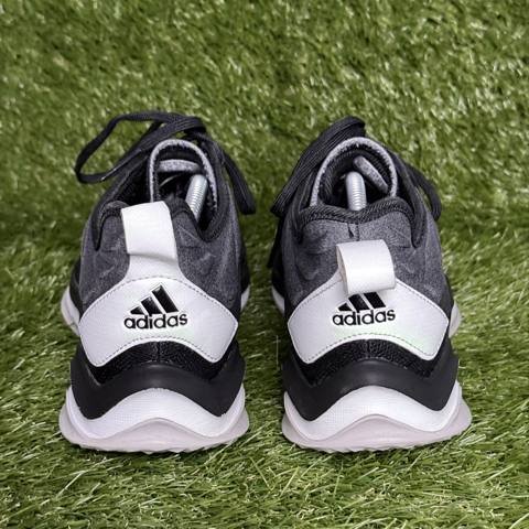 Adidas Speed Trainer 4 Mens Size 12 Black White Baseball Turf Shoes CG5131 photo 4