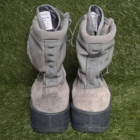 Wellco Air Force TW Mens Size 9.5 W Sage Suede Military Combat Boots photo 4
