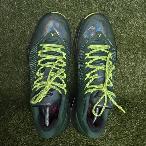 Jordan CP3 VIII Mens Size 13 Gorge Green Volt Basketball Shoes 684855-350 photo 6